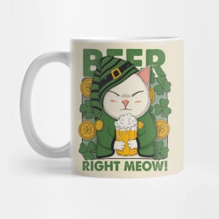 Beer Right Meow Mug